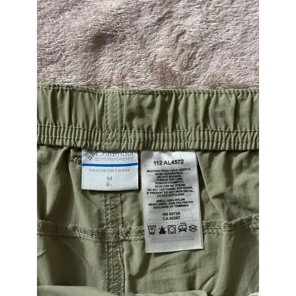 Columbia Women's Green Omni Shield Short Court Nylon Shorts Size M‎ - Image 4