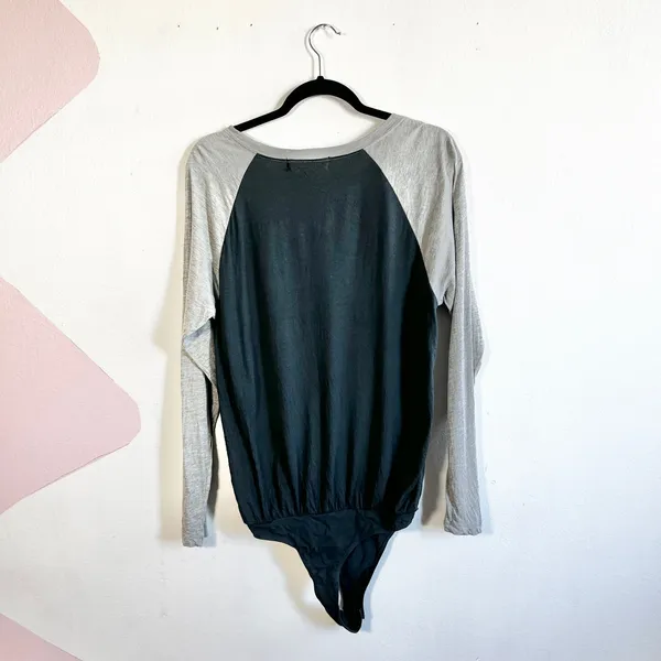 Daydreamer x Free People Bodysuit Graphic Print Rock N‎ Roll Grunge Small - Image 3