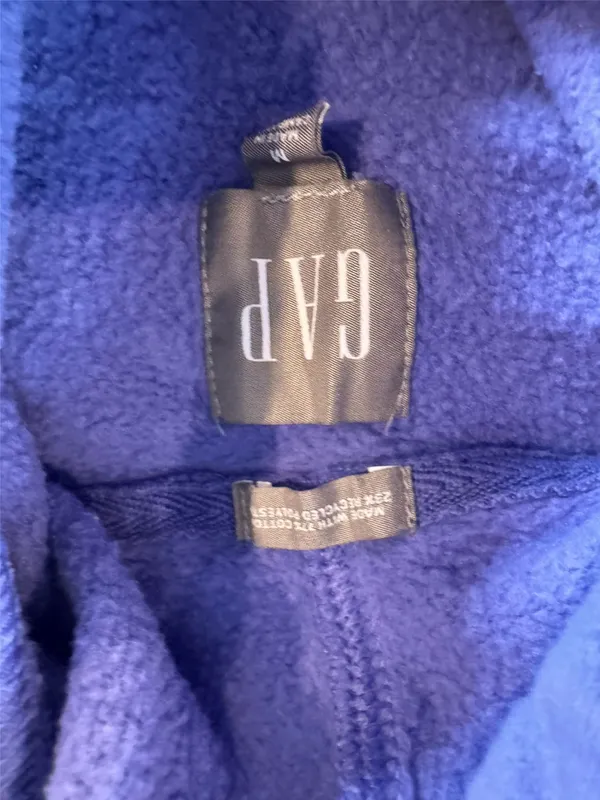 Gap Women’s Hoodie Purple Small - Image 4