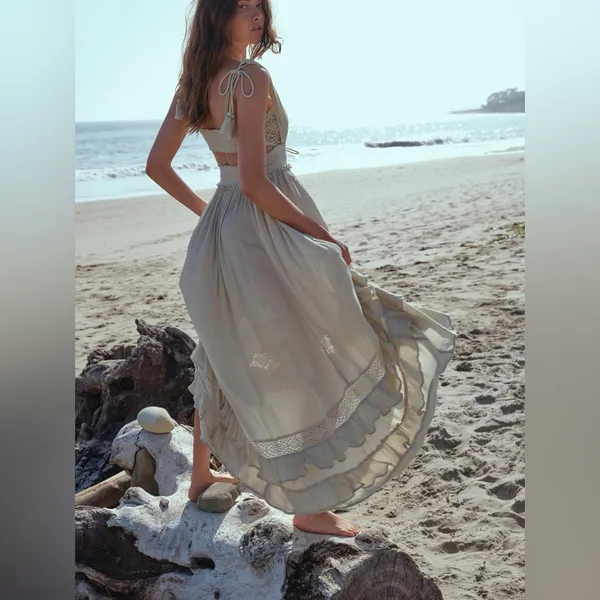 Free people Santa Maria Maxi Dress - Image 3