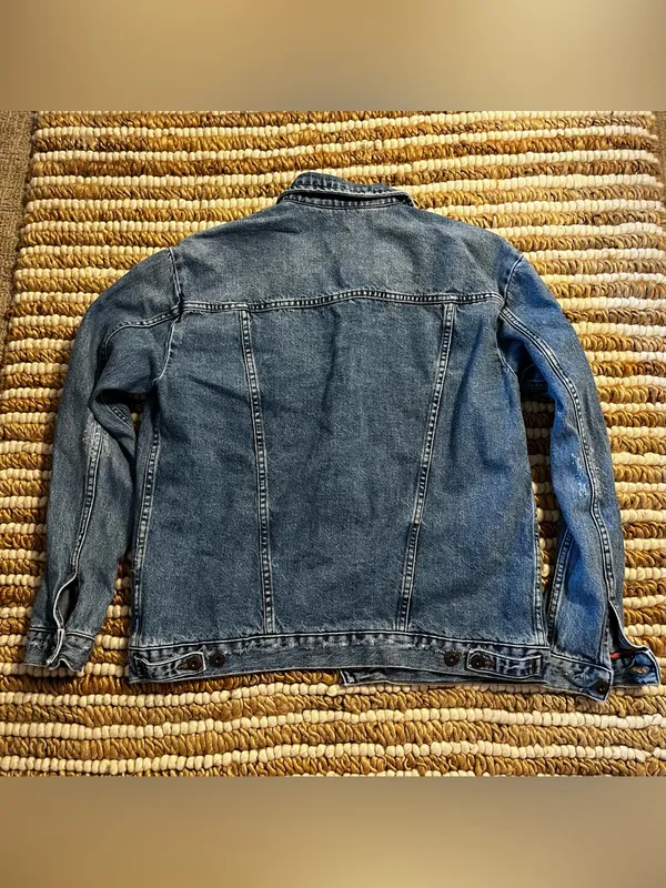 Free people Oversized Denim Jacket - Image 6