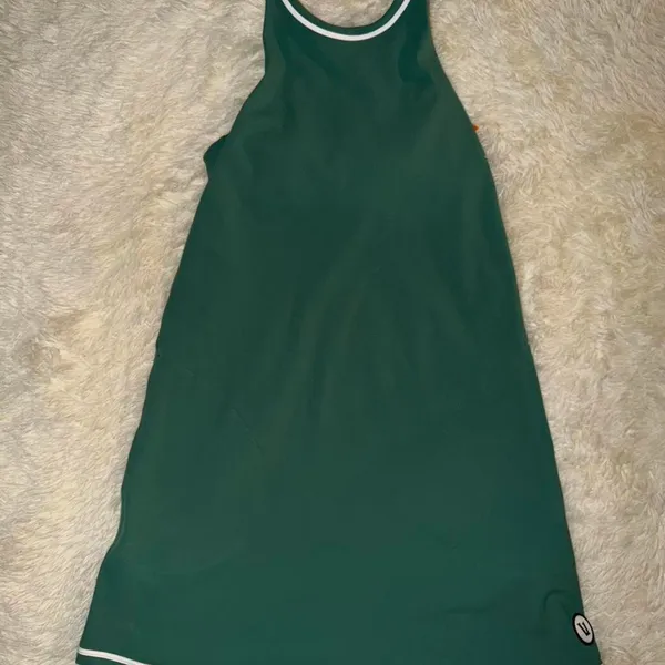 Sold Out NWOT Vuori Volley Dress Green, Size XS - Image 2
