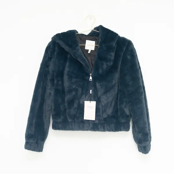 Avec Les Filles‎ - Faux Fur Teddy Bear Jacket - Image 2
