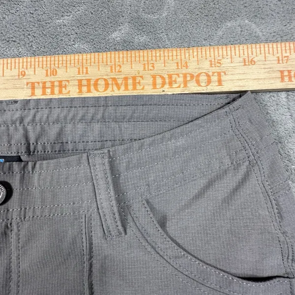 Kuhl Womens Cargo Pants Size 10 Grey Hiking Outdoor Utility USA Camping 32 X 30 - Image 14