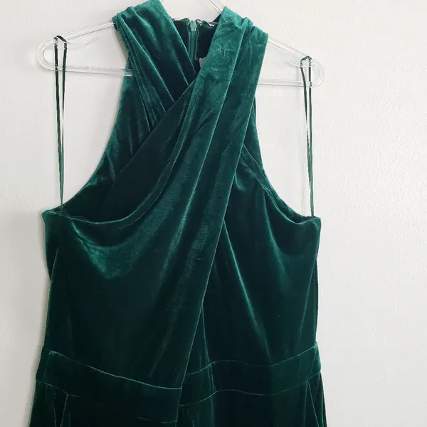 Baltic Born Cleopatra Crushed Velvet Jumpsuit - Image 3