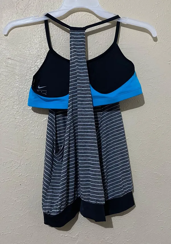 Nike Tank Top with Sports Bra - Image 2