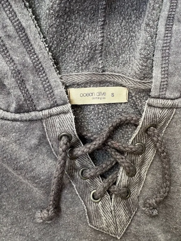 beach hoodie Gray - Image 2