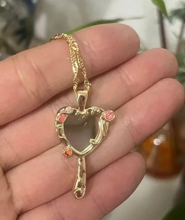 18K Gold Plated Pendant Necklace - Image 10