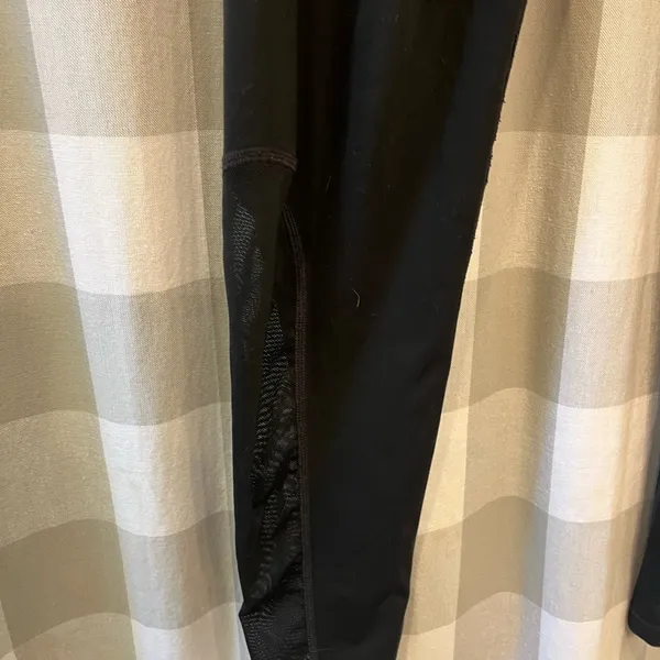 Nike Dri-FIT Black Mesh Leggings - Image 2