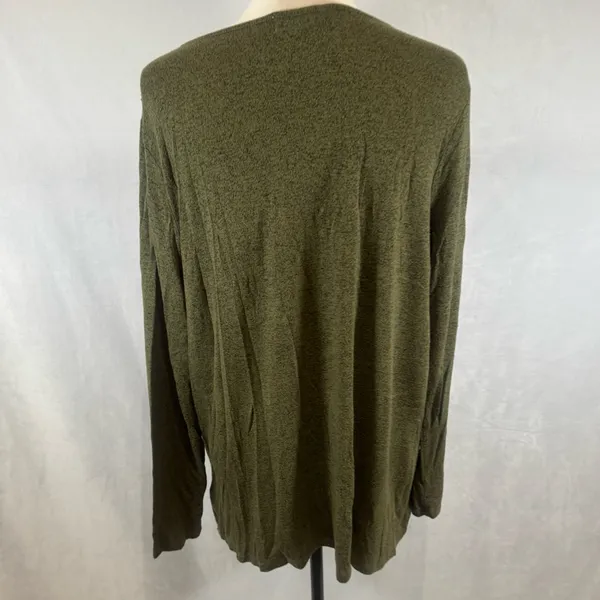Old Navy army green super soft nursing maternity sweater size XL - Image 4