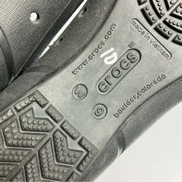 Crocs black ballet flats size 9‎ - Image 7