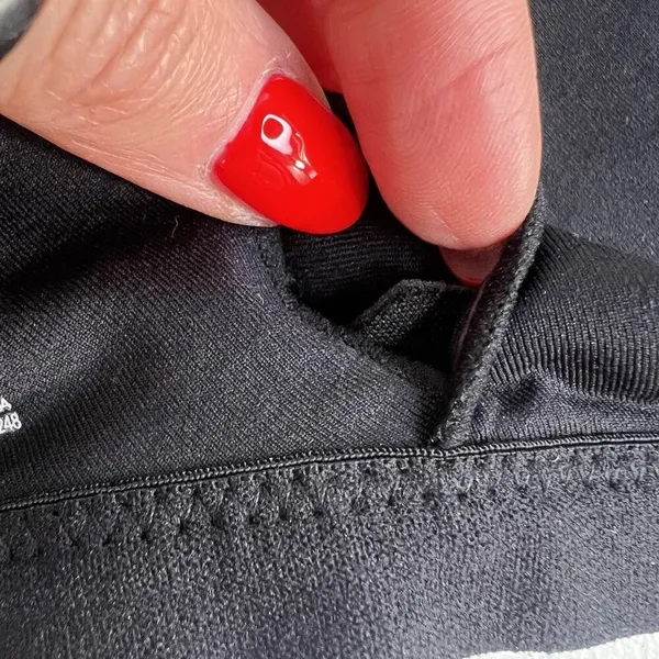 Felina Medium M Bra Seamless Side Smoothing Wireless Removable‎ Padding Black - Image 12