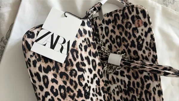 ZARA Animal Print purse - Image 5