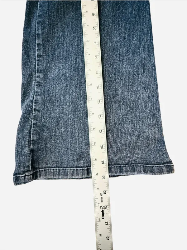 Democracy Ab Technology Jeans Women’s Size 12 Bootcut Flare Medium Wash Stretch - Image 11