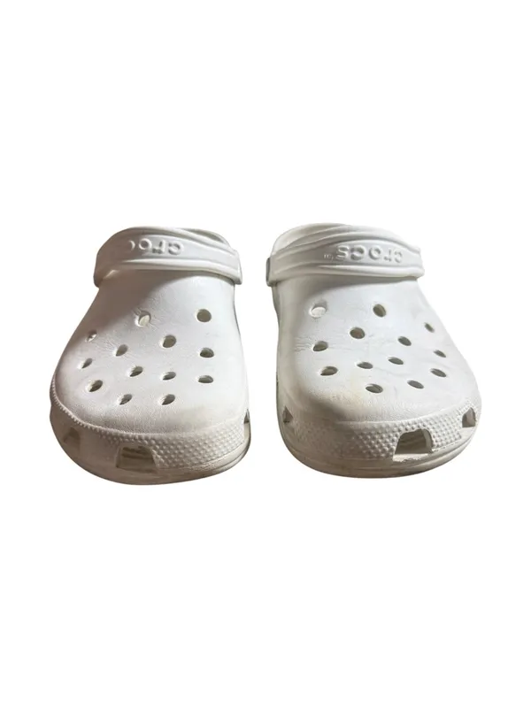 Crocs Unisex Adult Classic Clog US 8M White - Image 2