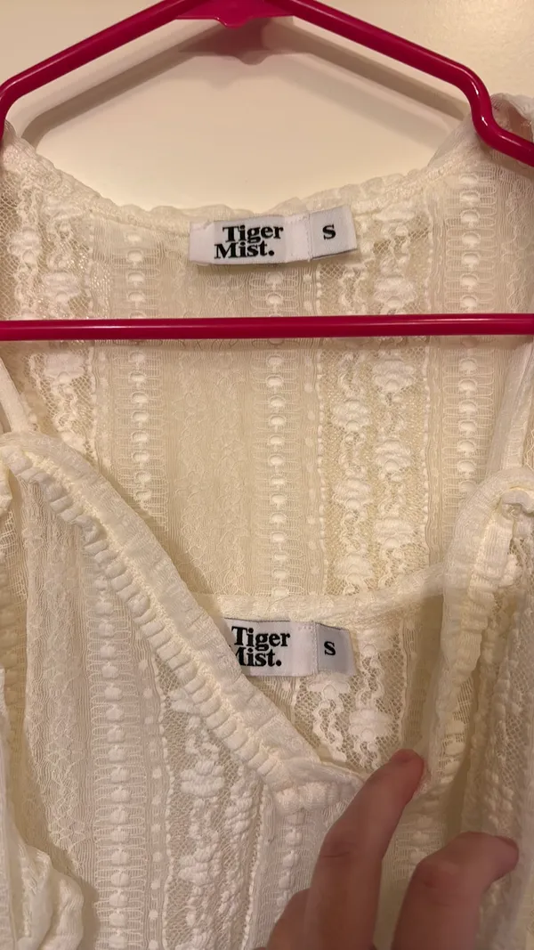 Tiger mist lac crop top set - Image 3
