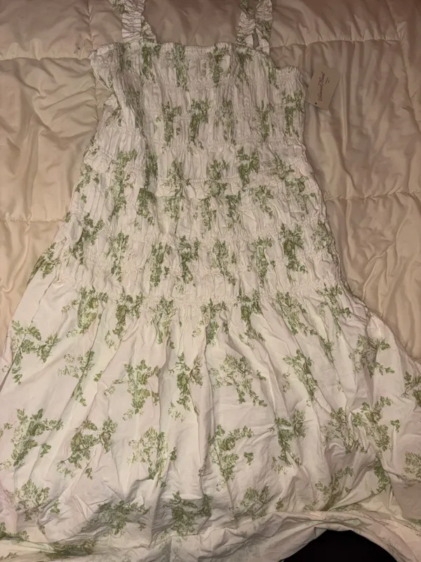 Green and white target dress Multiple Size XL - Image 2