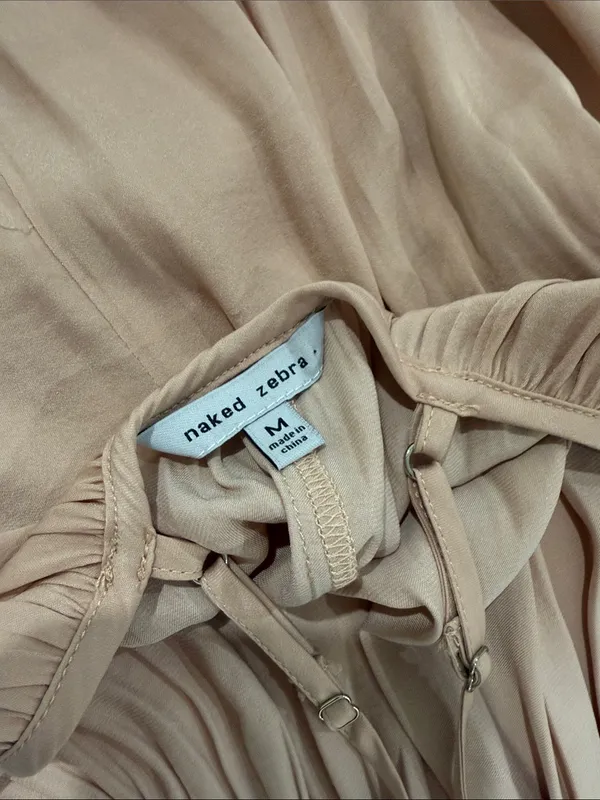 Naked Zebra Dusty Rose Strappy Camisole - Image 2