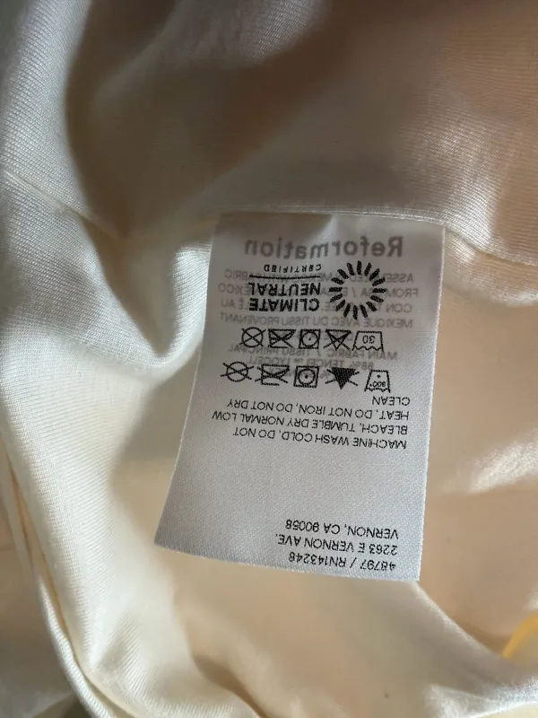 Reformation x Laura Harrier Etta Midi Dress Size Small - Image 7