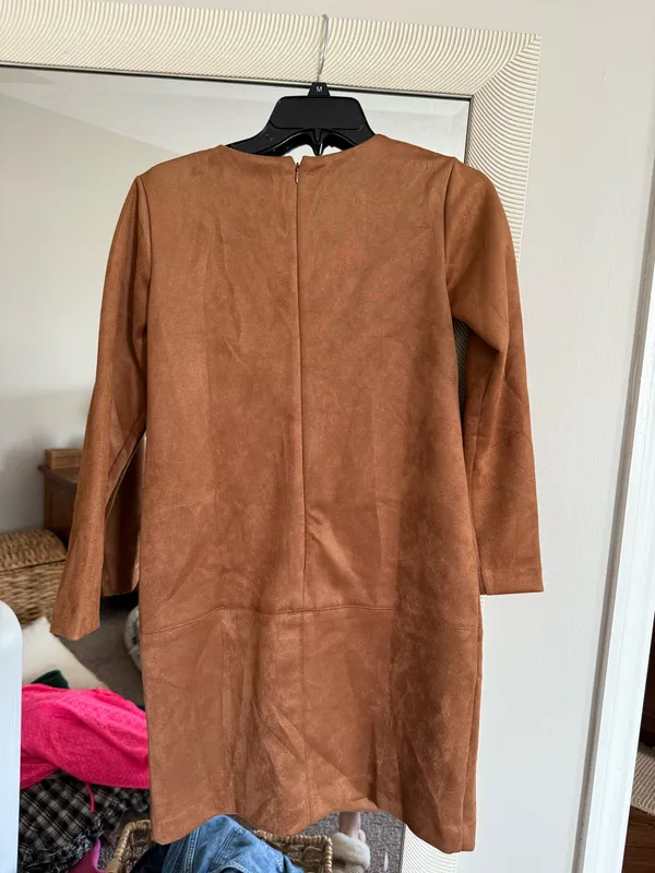 Ann Taylor Faux Suede Dress - Image 2