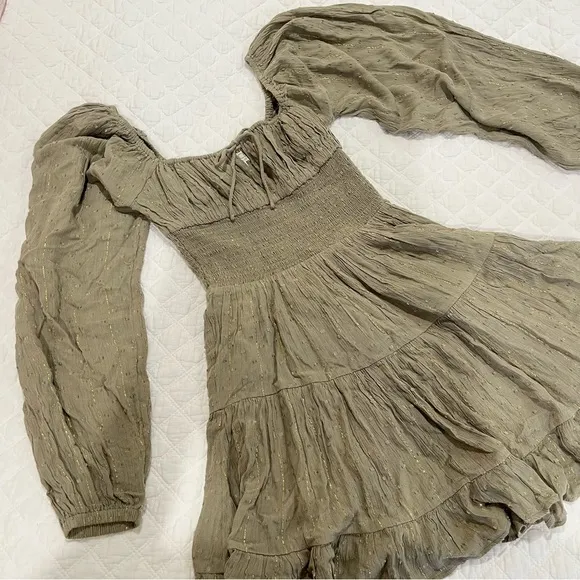 Revolve Long Sleeve Mini Dress NWOT - Image 2