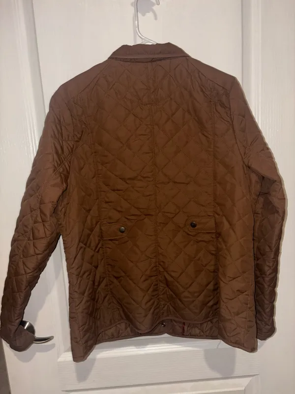 Merona Women's Brown Quilted Jacket - XL - Image 3