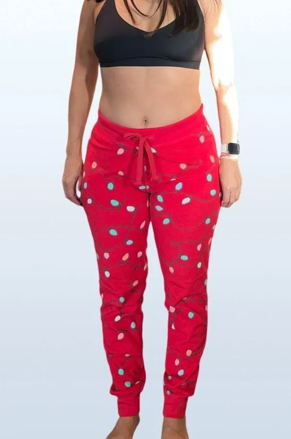 Aeropostale Live Love Dream Fleece Sleep Joggers, Size Small - Image 6