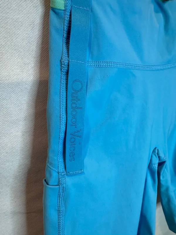 Outdoor Voices Disney Blue Biker Shorts - Image 5