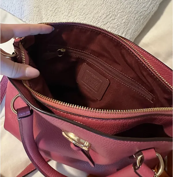 Pink Coach Remi Purse Crossbody - Image 5