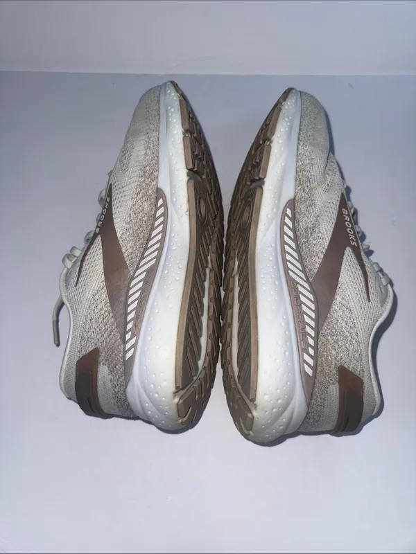 Brooks Women's Ariel GTS Running Shoes - Beige/Taupe Accents - Image 8