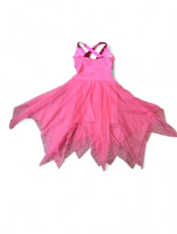 Hot Pink Tulle Coquette Dress | Fairycore Princess Prom Dress XS/S Petite - Image 8