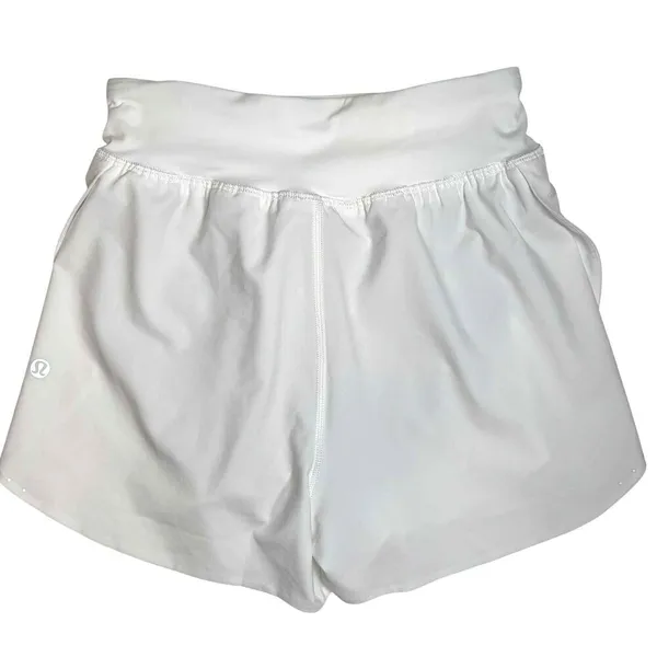 Lululemon Fast and Free Reflective High-Rise Classic-Fit Short 3" *White - Image 5
