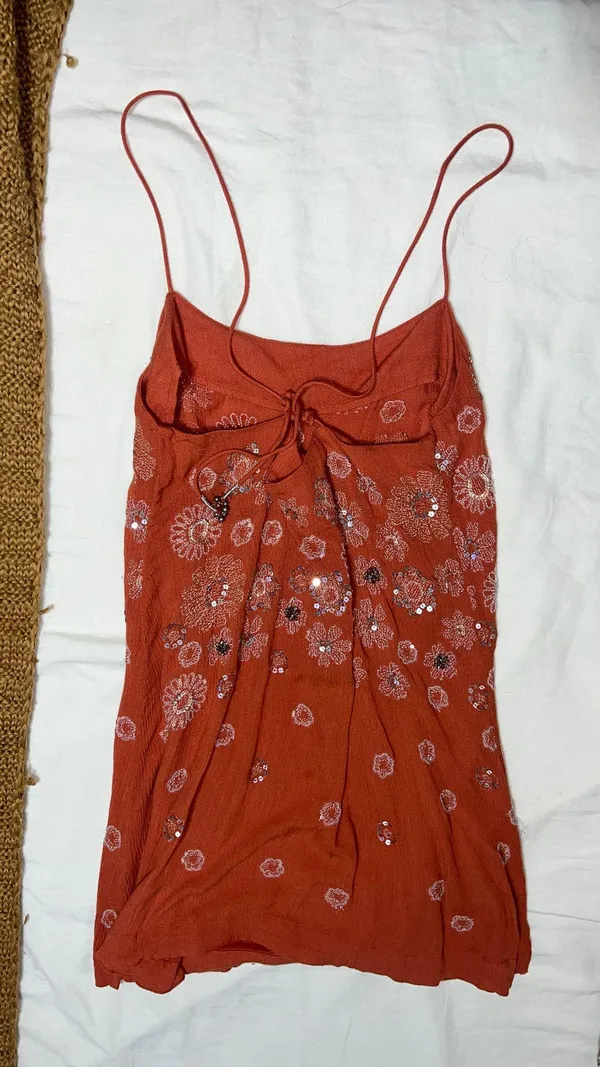 Free People (SOLD) Azalea Embellished Slip XS - Image 4