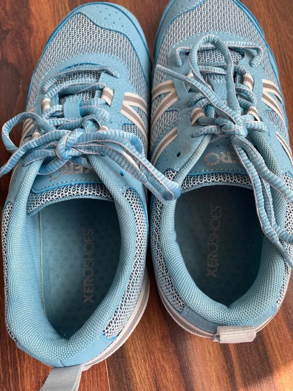Xero Prio Barefoot Minimalist Hiker Sneaker Low Athletic Shoes 10 Light Blue - Image 4