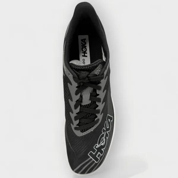 HOKA Crescendo MD 2 Track Spikes Black/White Men 7.5/Women 9 Style 1155116 - Image 13