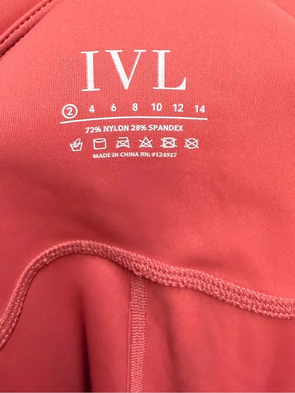 IVL Collective Scalloped set in rose size 2 woman’s activewear - Image 7