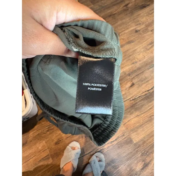 Ann Taylor forest green pull on jogger pants - Image 5