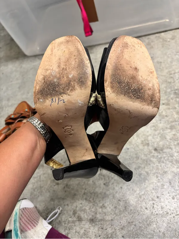 Dolce Vita slingback platform heels size 9 vintage - Image 5