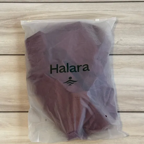 HALARA High Waisted Tummy Control Stretchy Flare Pant Brown XL NWT IN PACKAGE - Image 10