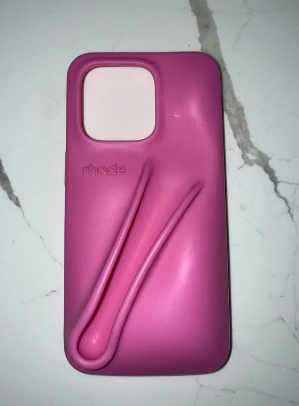 rhode lip case silicone iphone 14 pro case shortcake  - Image 2
