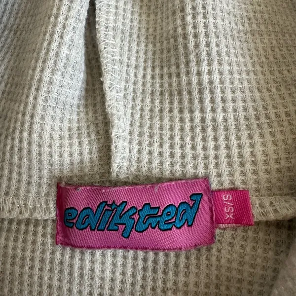 edikted cropped hoodie - Image 2