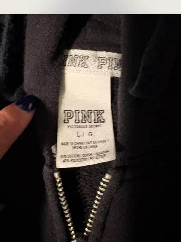 Victoria’s Secret PINK Sequin Jacket Size Large - Image 5