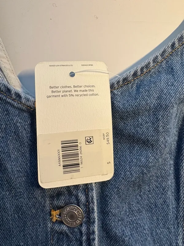 Levi’s denim top - Image 2