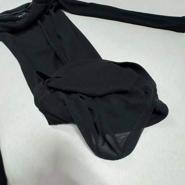White Fox Boutique Women's‎ Black Dress - Size S. - Image 12