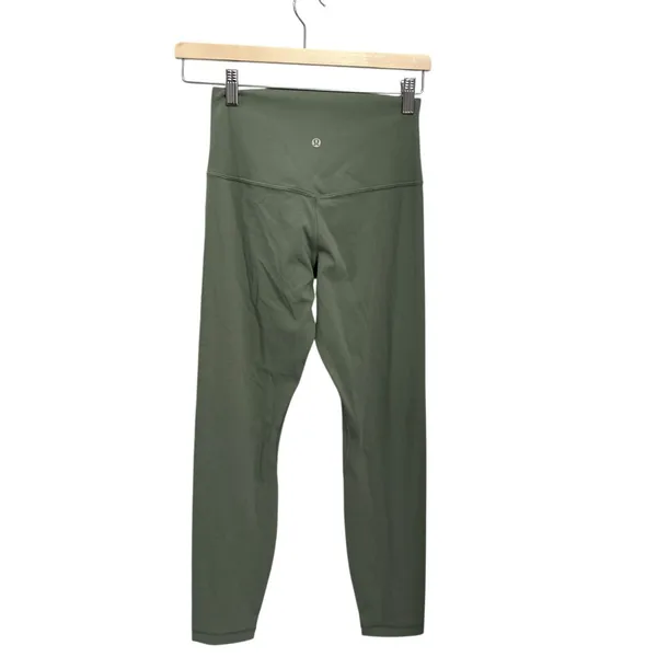 NWT lululemon Align High-Rise Pant 25” size 6 Desert Green Authentic - Image 2