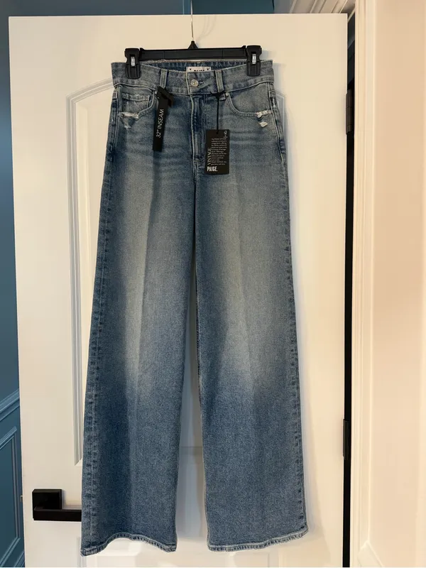 Paige Sasha Wide Leg Women's Jeans NWT - Image 2