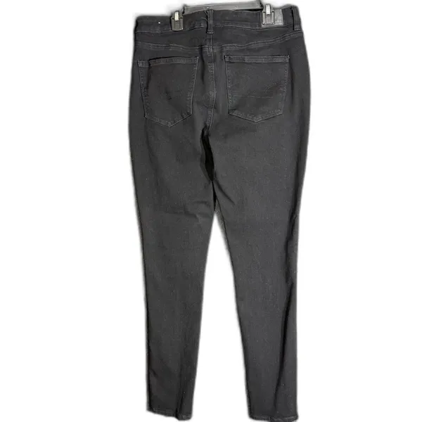American Eagle Womens Size 12 Long The Dream Jean Black High Rise Jegging Skinny - Image 3