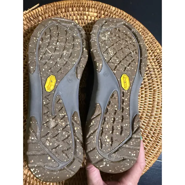 Dansko Women Black Vibram Sole Athletic Hiking Sandals‎ Size 38 Bungee Lace - Image 3