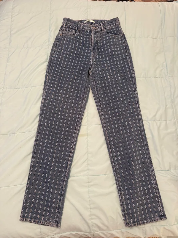 PacSun High-Rise Distressed Dad Jeans - Image 5