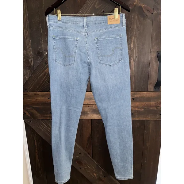 Levi Womens Jeans 10 M Levi's‎ Strauss Signature Mid Rise Skinny 30 X 30 - Image 3